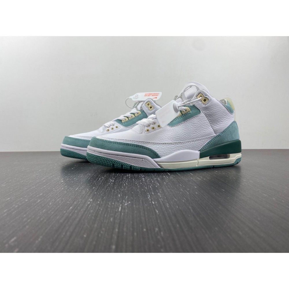 Air Jordan 3 green and white DT8532-130