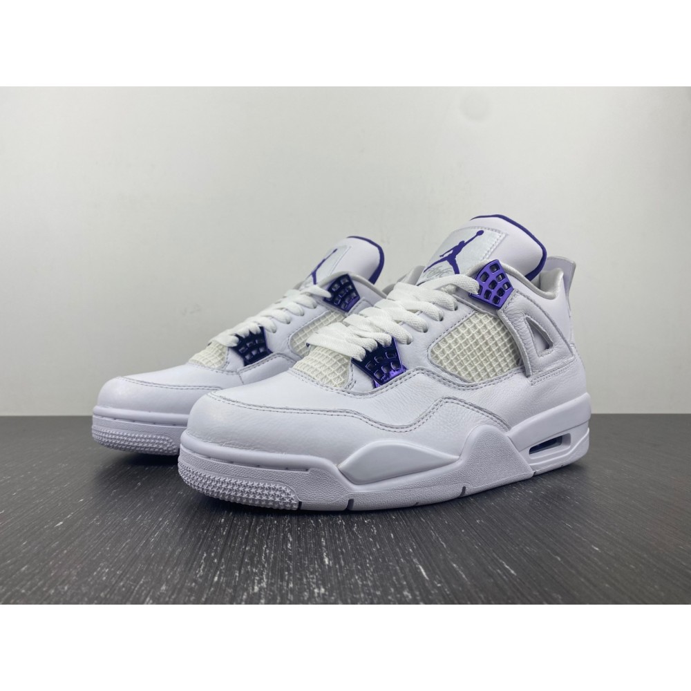 Jordan 4 Retro Metallic Purple Men''s - CT8527-115