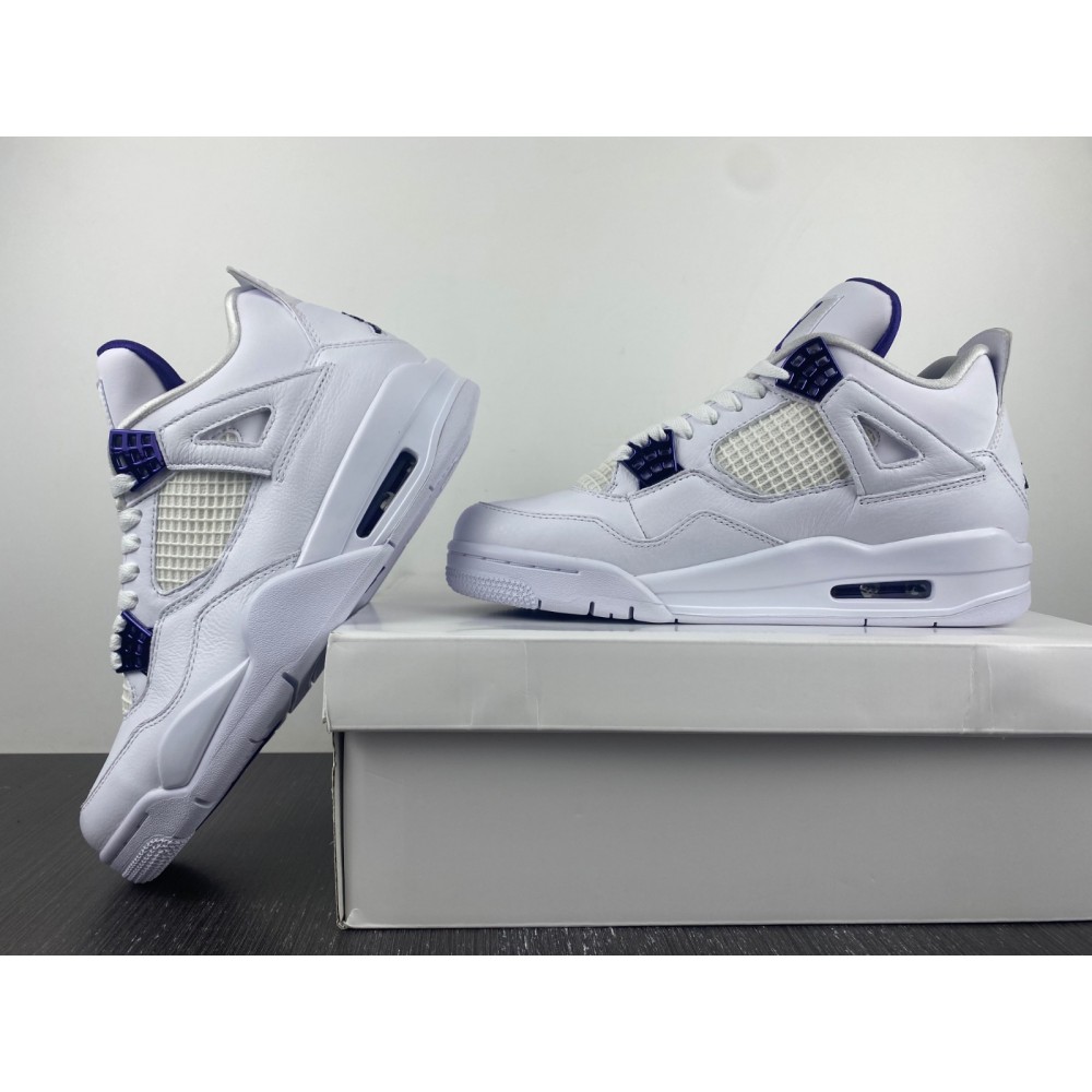 Jordan 4 Retro Metallic Purple Men