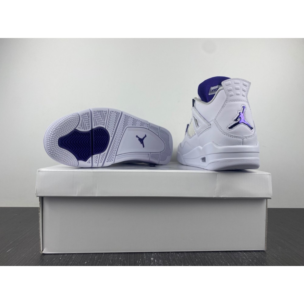 Jordan 4 Retro Metallic Purple Men