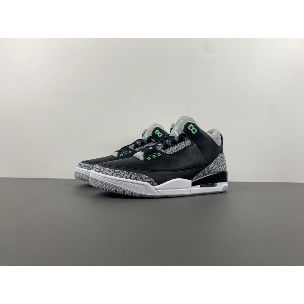 Jordan 3 Retro Green Glow Men''s - CT8532-031