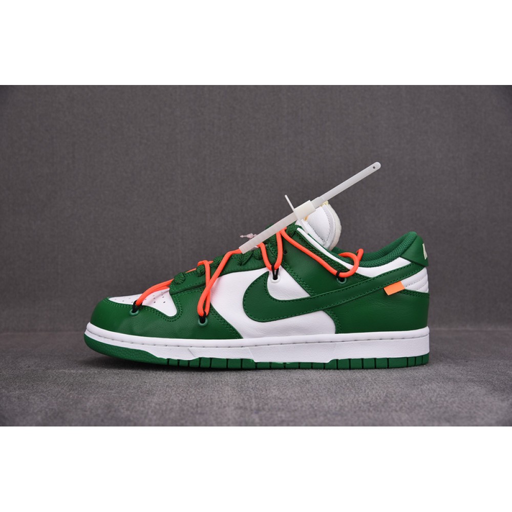 Off-White x Dunk Low ''Pine Green'' - CT0856 100