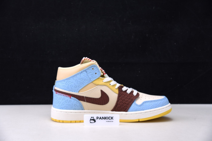 Jordan 1 Mid SE Fearless Maison Chateau Rouge CU2803-200