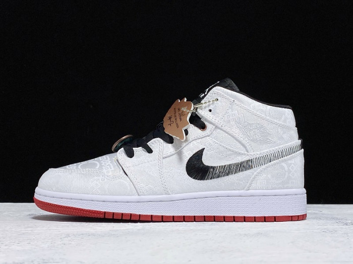 Jordan 1 Mid SE Fearless Edison Chen CLOT-CU2804-100