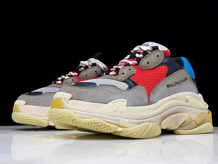 BLEN Triple S Grey Red Blue 512175 W09O2 4365