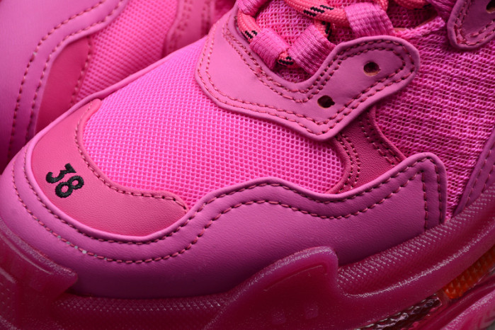 BLEN Triple S Clear Sole pink 544351 W09O1 6502