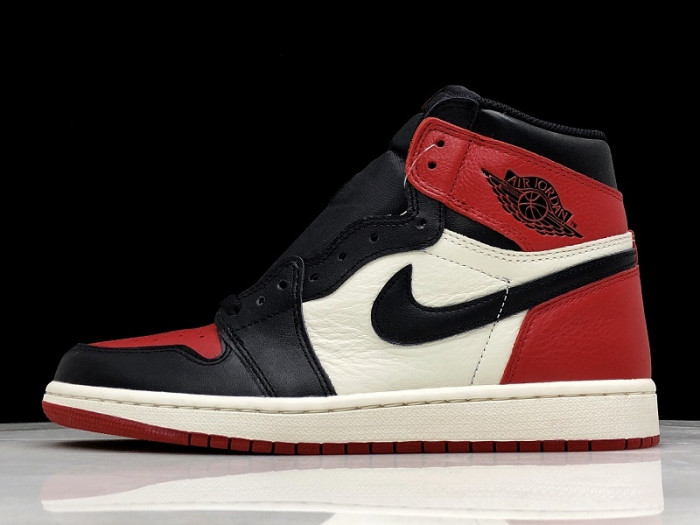 AIR JORDAN 1 RETRO HIGH BRED TOE OG 555088-610