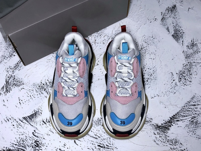 BLEN Triple S White Blue (W) 524039 W09OH 4196