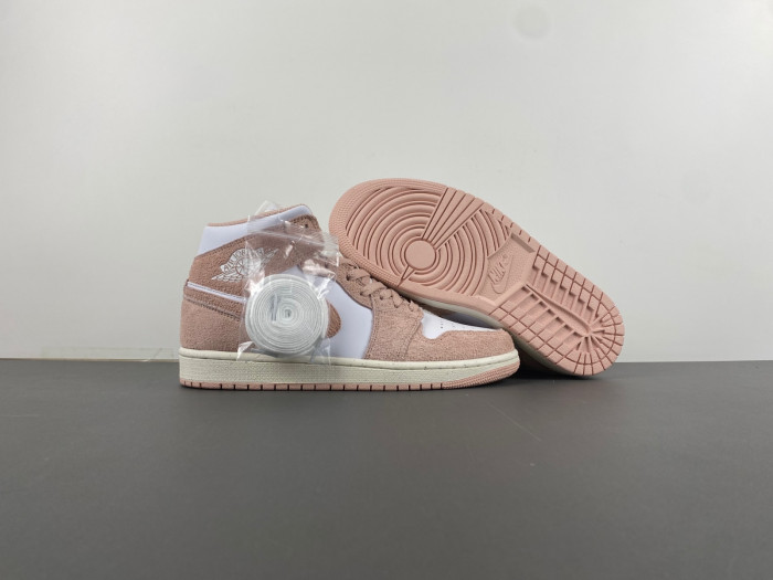 AIR JORDAN 1 MID SE "LEGEND PINK" GS SHOES FN7432-161