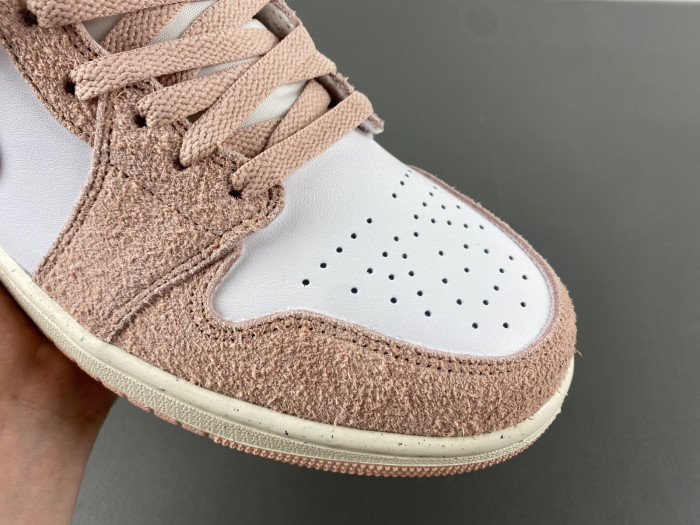 AIR JORDAN 1 MID SE "LEGEND PINK" GS SHOES FN7432-161