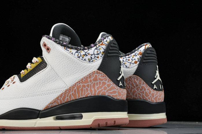 AIR JORDAN 3 RETRO "Red Stardust" 441140-100