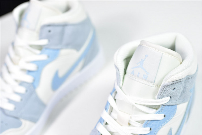 Jordan 1 Mid Mixed Textures Blue DA4666-100
