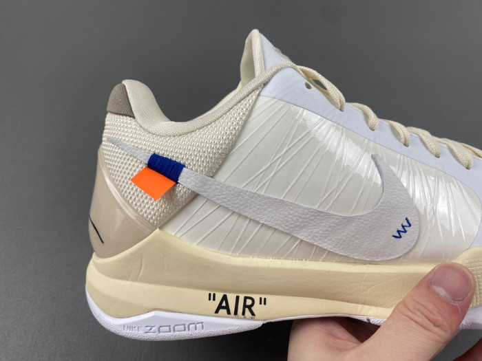 Nike Kobe 5 Protro Undefeated Rice White DB4796-101
