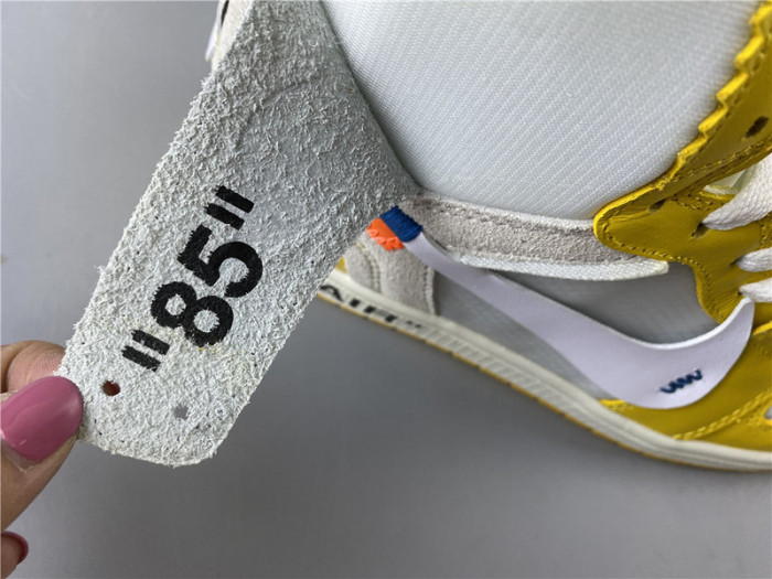 OH X Air Jordan 1 Yellow (AQ0818-149)