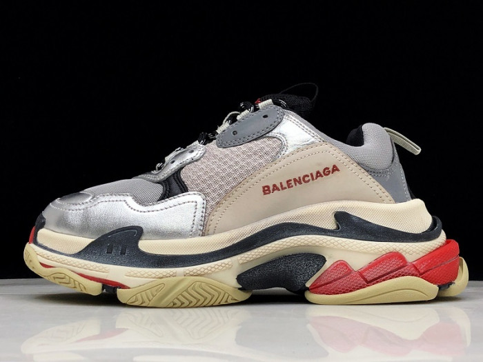 BLEN Triple S Silver Red (2018) 512175-W09O3-1081