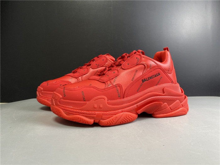 blen triple s red Ba*len*cia*ga letter 541624 w09ol 380