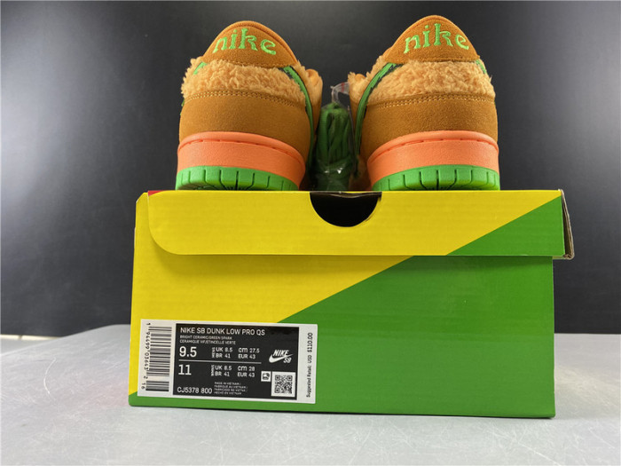 Grateful Dead x Nike SB Dunk Low “Orange Bear” CJ5378-800