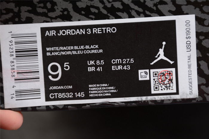 AIR JORDAN 3 RETRO 