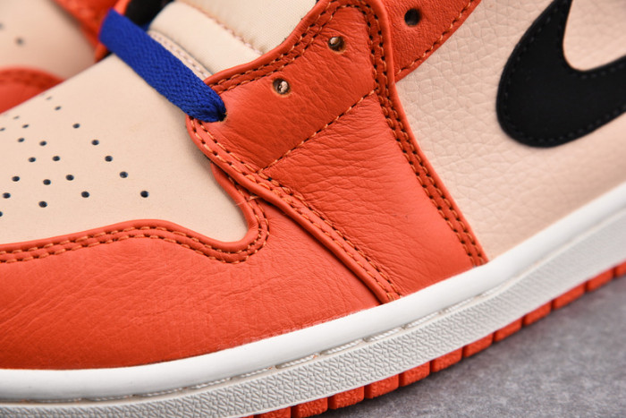 Jordan 1 Mid Team Orange Black-852542-800