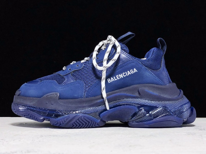 blen triple s blue Ba*len*cia*ga letter 541624 w09ol 388