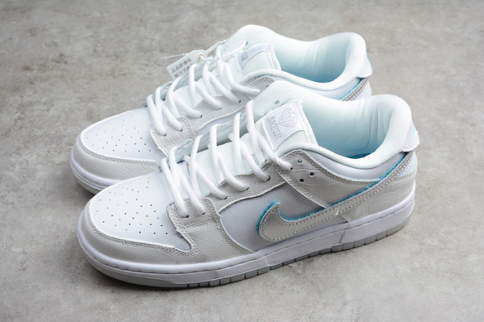 nike sb dunk low diamond S*pply co white diamond bv1310-100